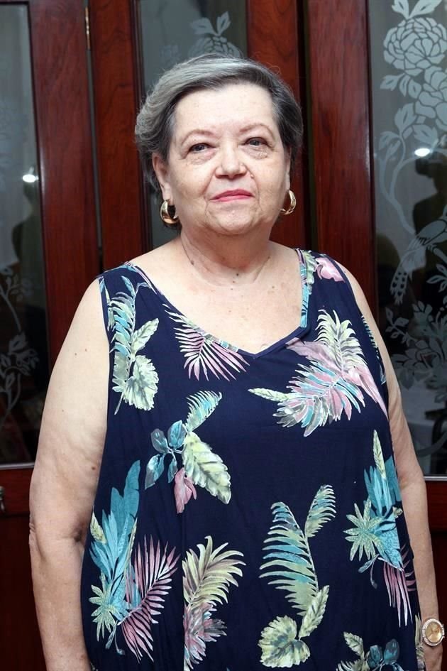 Amalia González de Rodríguez, mamá de la festejada