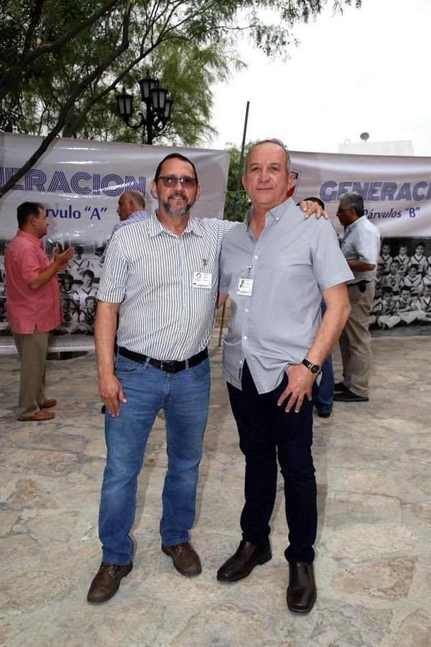 Galo Castro y Hernán Yáñez