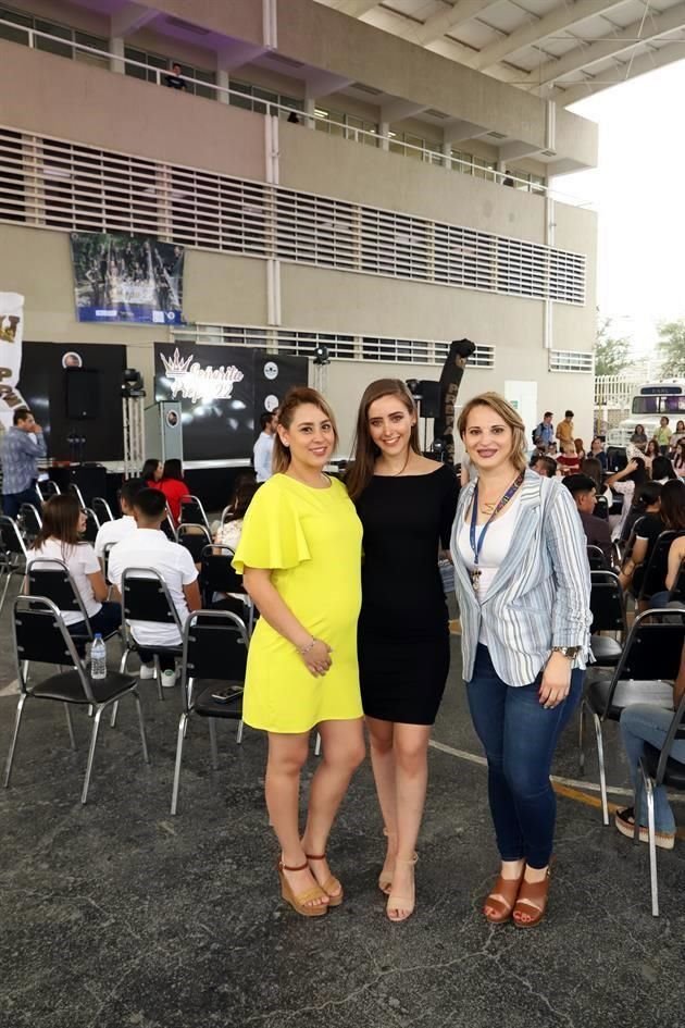 Tania Ortega Reyes, Paola Pérez Corpus y Marisa Quintanilla Cano