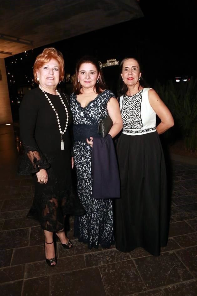 Martha Chapa de Livas, Catalina Elizondo y Ana Lichter