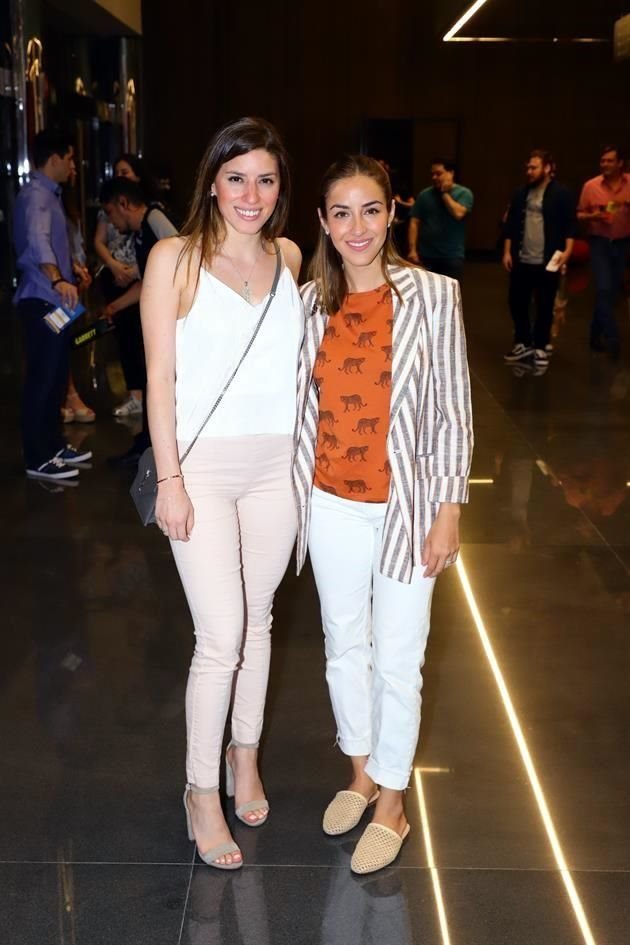 Eugenia Villarreal y Mariangela Guerra