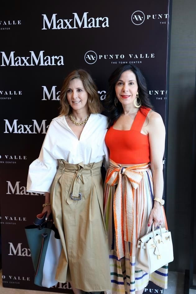 Pilar Madero y Cristina de León
