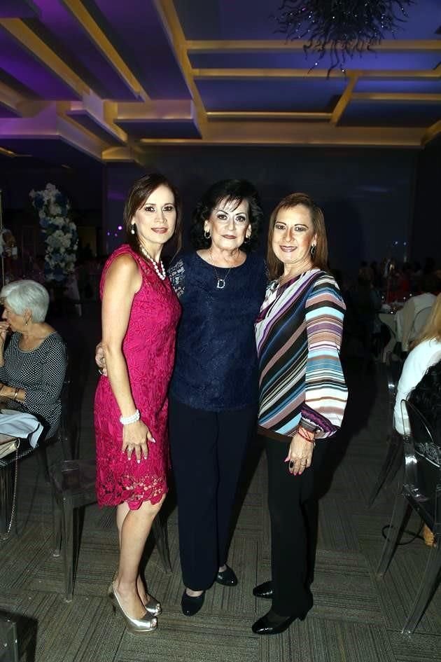 Sandra Serna de Garza, Diana Rendón de Serna y Diana Serna Rendón