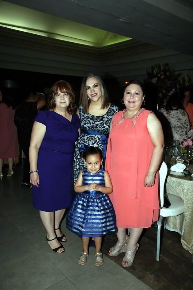Teresa Leal, Tere Leal, Irma González y Emma Flores