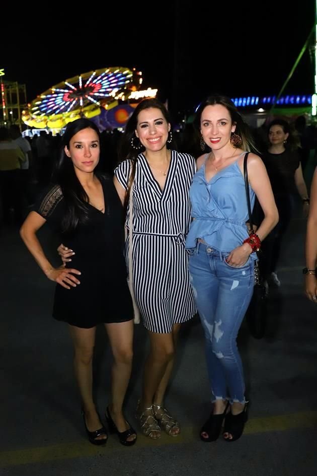 Sol Alanis, Gaby Valadez y Karen Villarreal