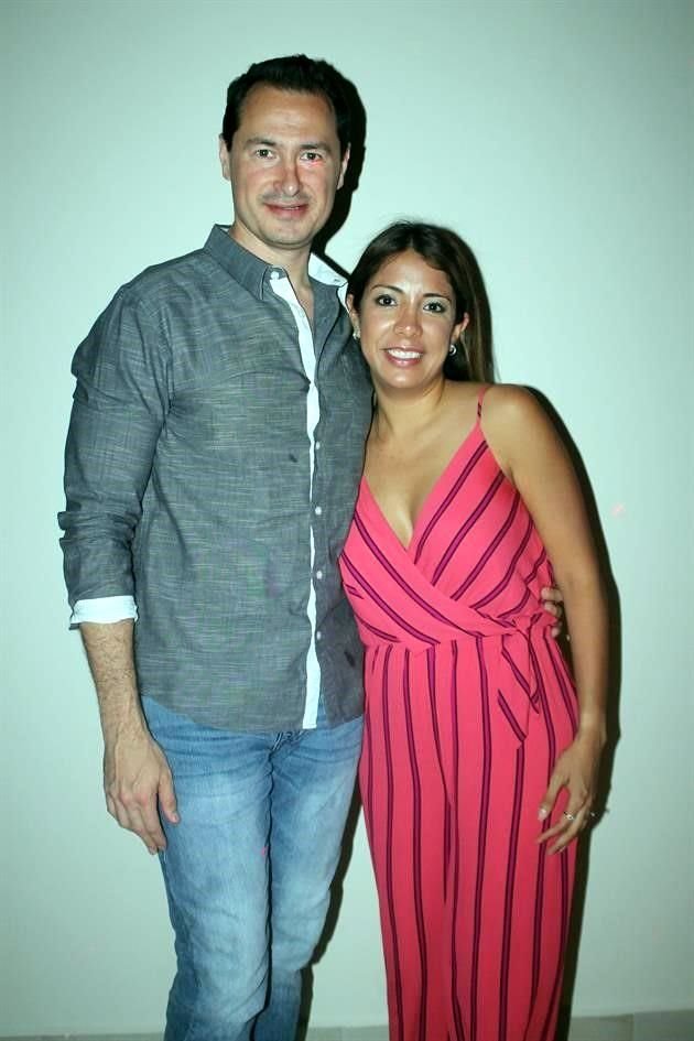Omar Vargas y Laura Álvarez