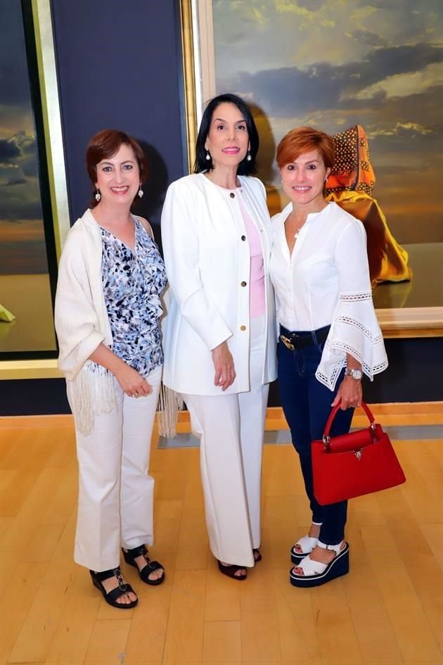 Martha Sañudo, Elsa Blomeier y Malú Ramones