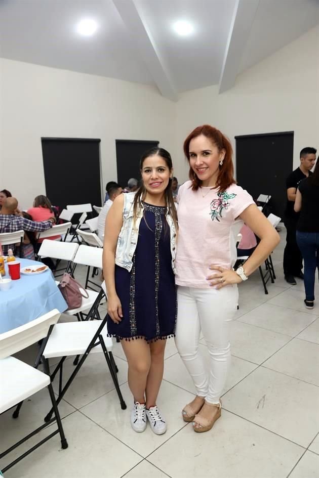 Rocío Sauceda y Ana Cristina de Flores