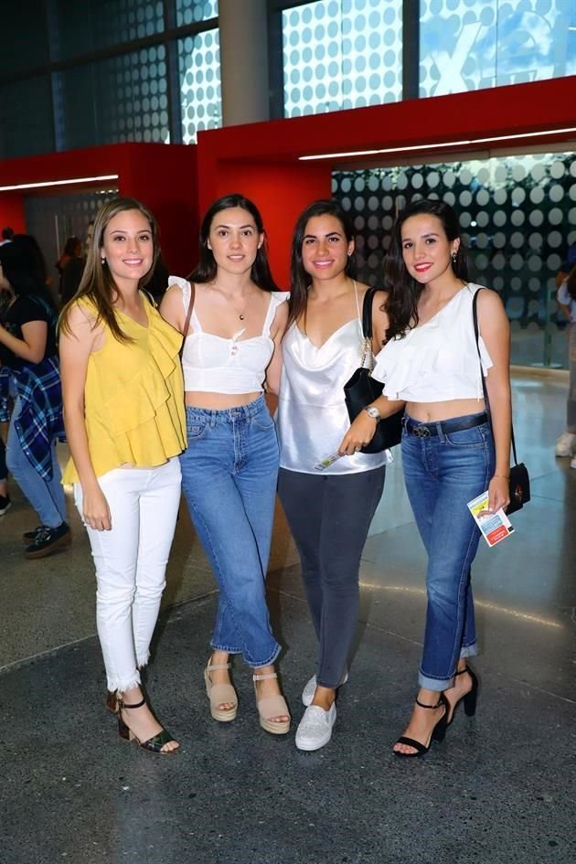 Ana Lucía García, Jessica Oyervidez, Bianca Cantú, Fany Saldaña