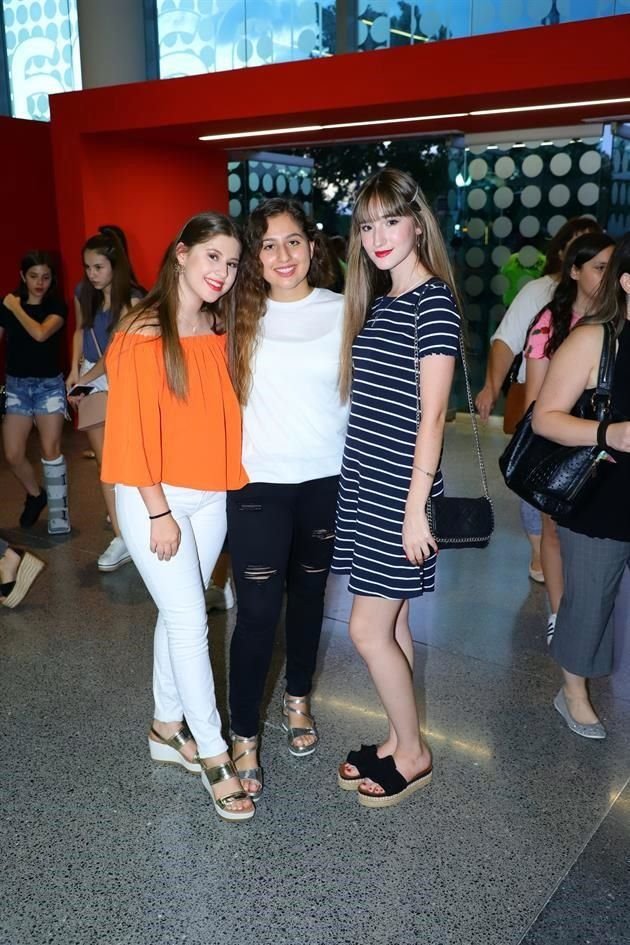 Natalia Salazar, Daniela Salazar y Nayeli Martínez