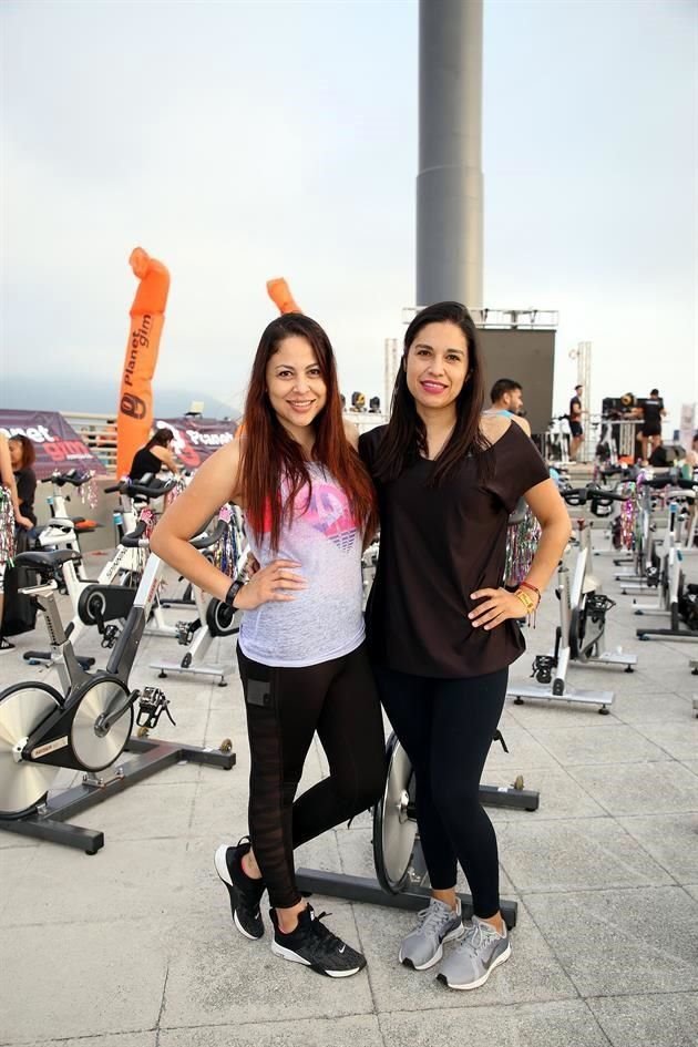 Mayra Garza y Yaneth Rodríguez