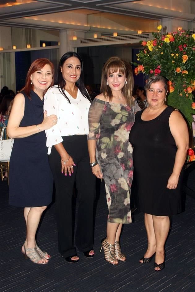 Rocío Benavides, Malena Segovia, Norma Elizondo y Nery Elizondo