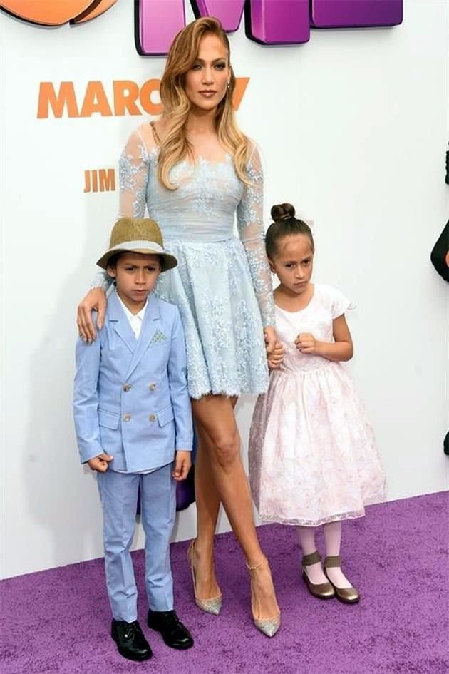 J.Lo y sus hijos