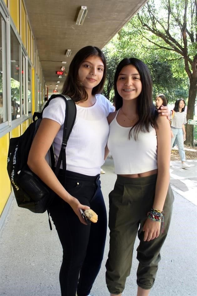 Abigail Hernández y Natalia Martínez
