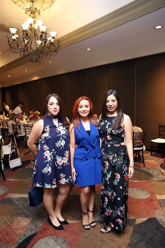 Marisol Chavarría, Carolina Torres y Alejandra Ramos