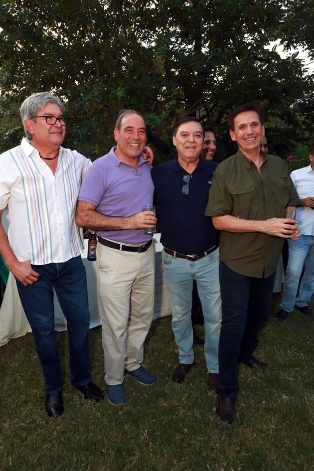Alejandro Tijerina, Carlos Vela, Jaime Manrique y Gabriel Martínez