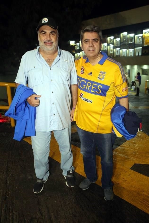Jorge Saldívar y Eduardo Domínguez