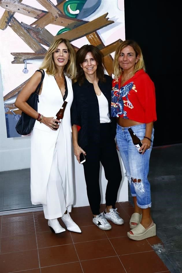 Susana Altamirano, Cristina Bustindui y Anllelik Pérez Salinas