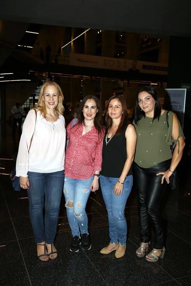 Diana Aguirre Roiz, Záydeth Rodríguez, Claudia Mandujano y Elissa Valdez Muñoz