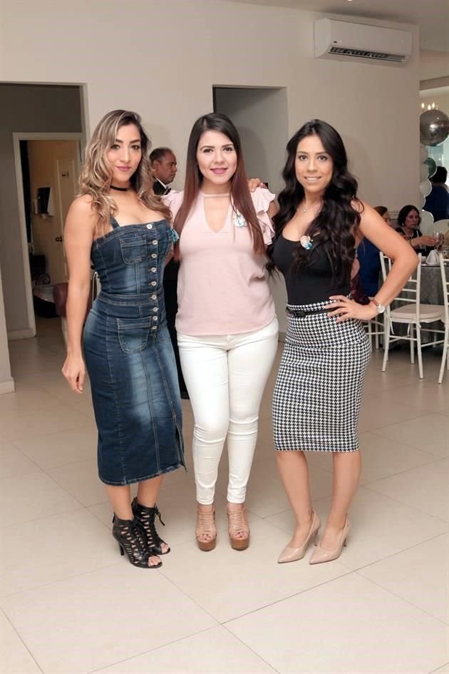 Nancy Iglesias, Fabiola Tolentino y Anayancy Hernández