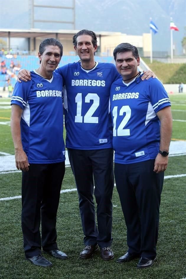 Víctor Gutierrez, Bruno Zepeda y David Garza