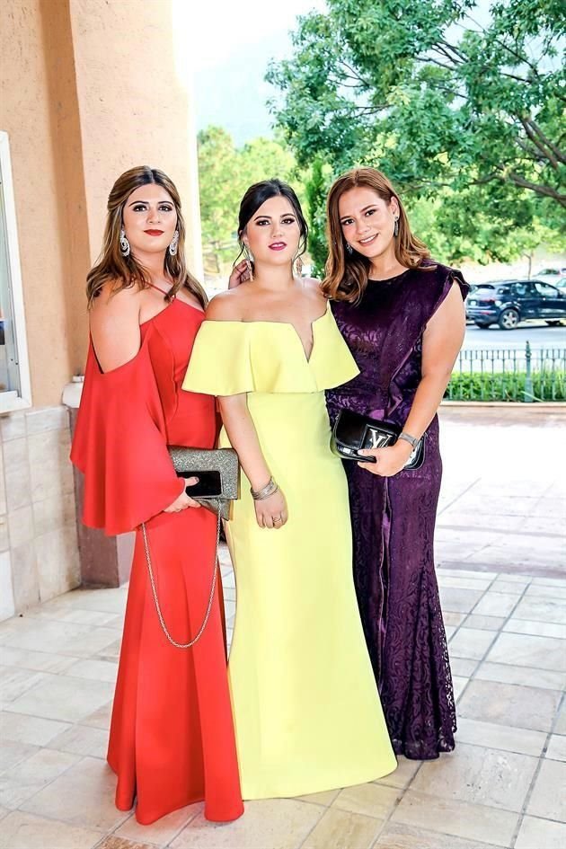 Ana Gabriela Ortiz, Paola Pérez y Tere Villarreal