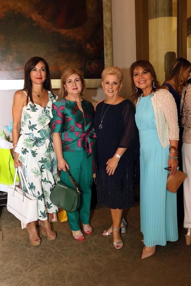 Sandra González, María Eugenia Gochicoa, Estela Junco y Martha Saldívar