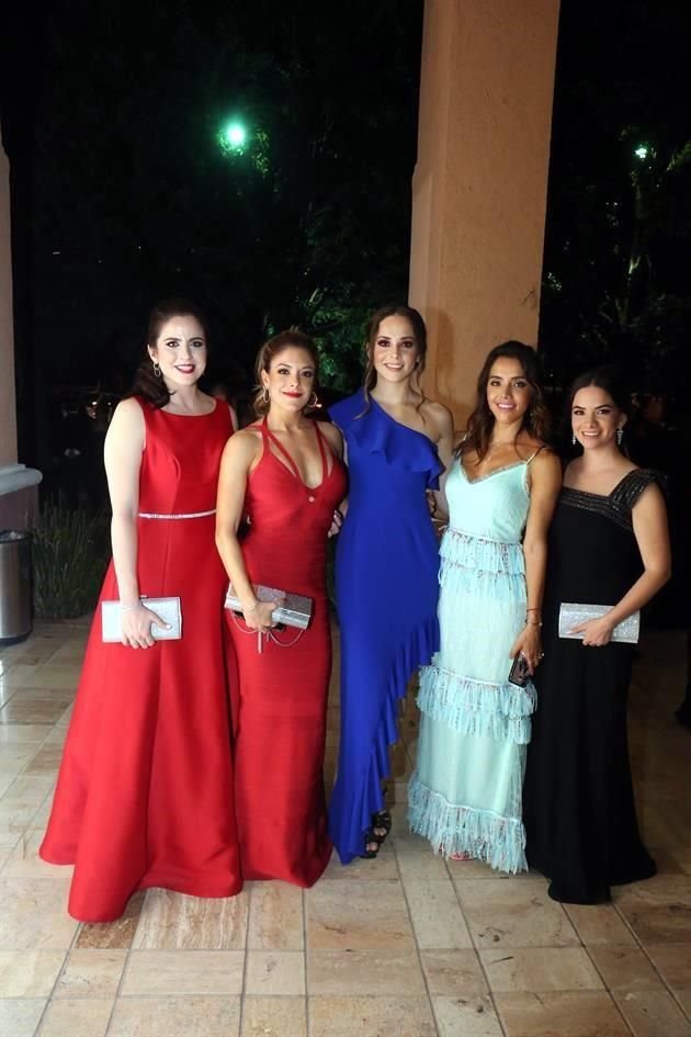 Carolina de la Garza, Diana Laura Sepúlveda, Daniela Cantú, Melissa Ortiz Gil y Katia Carrasco
