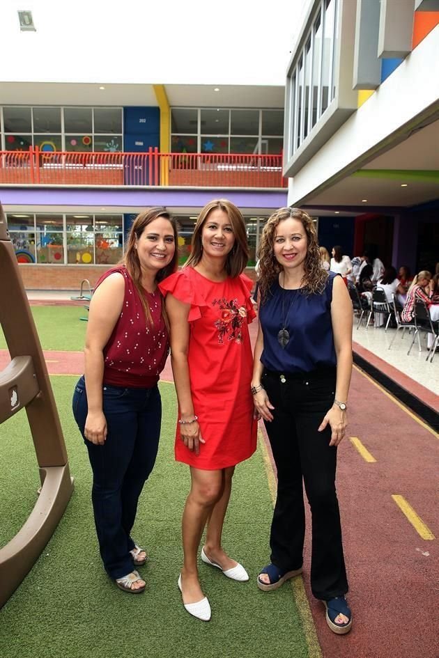Paty Lozano, Alma Domínguez y Rosario Félix