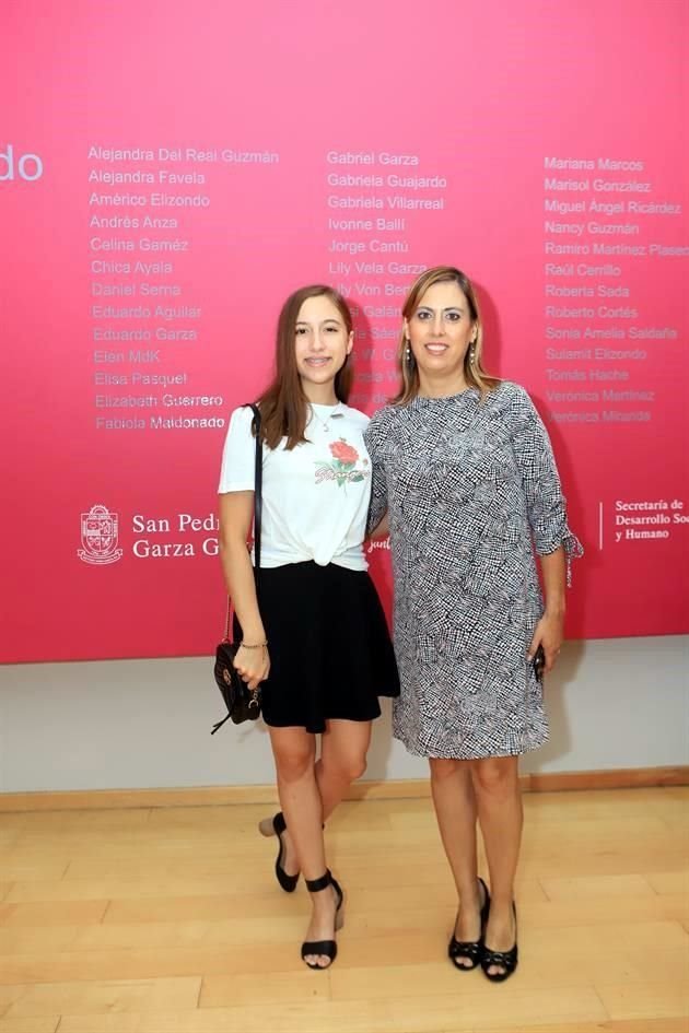 Viviana Álvarez y Marien Garza