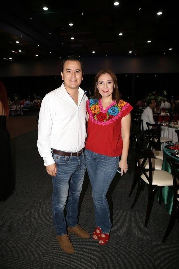 Erick Molina y Zayury de la Garza
