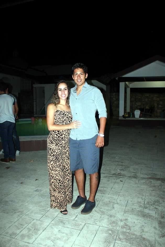 Mayre Silva y Javier Ramírez