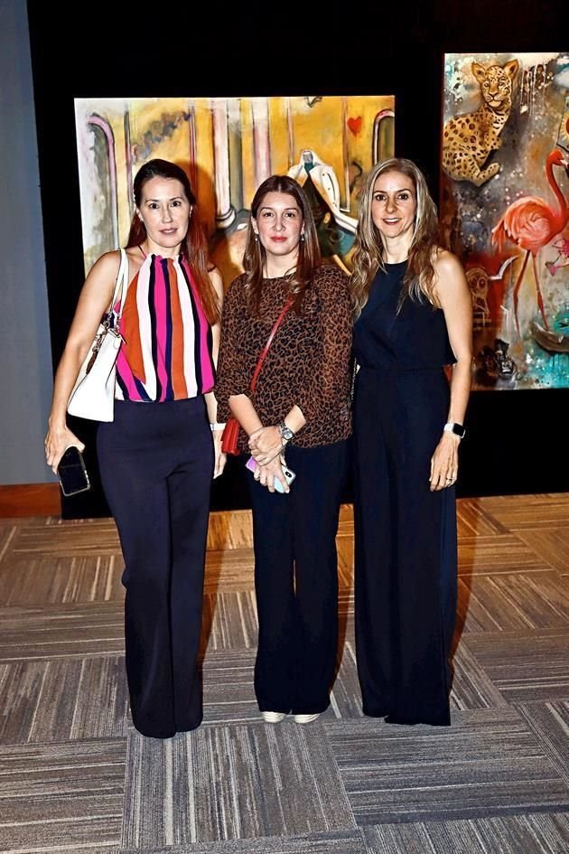 Cristina González, Lucía González y Gabriela Sebrian
