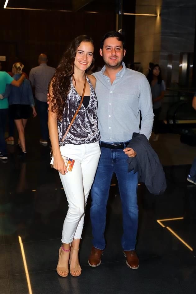 Paulina López y Rodrigo Tamez