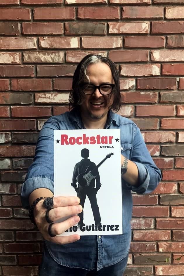 Kato Gutiérrez presentará en la FIL su cuarta novela en cinco años: Rockstar.