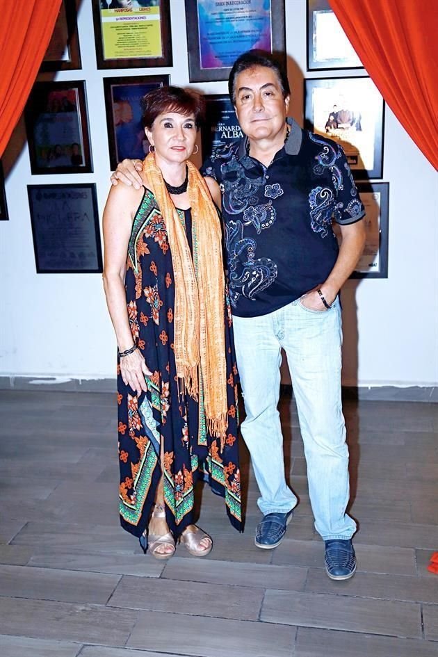 Irma Reyes de Sáenz y Horacio Sáenz