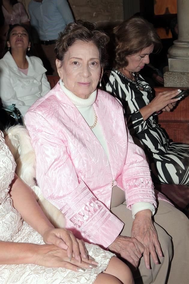 Ana María Carrasco, bisabuelita de la bautizada