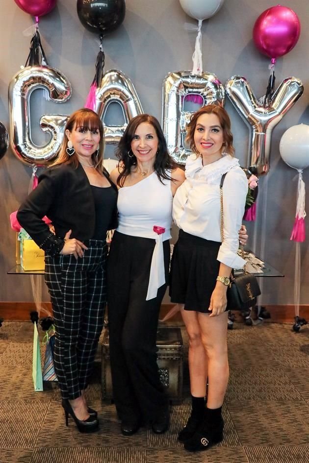 Edith Garza, Gabriela González de Sandoval y Wendy Vanessa Cortez