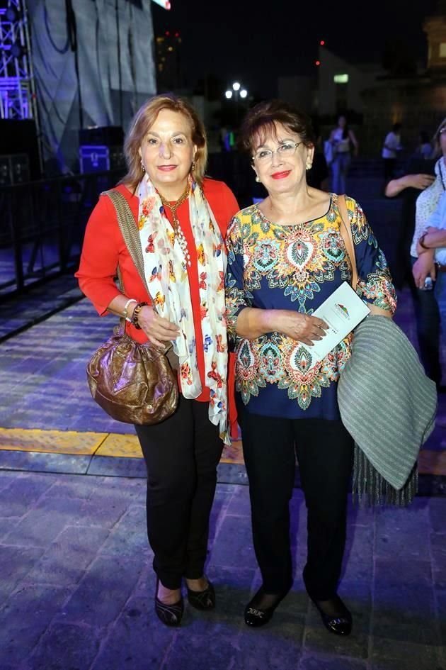 Blanca Melo de Sotomayor y Eva de Mitre