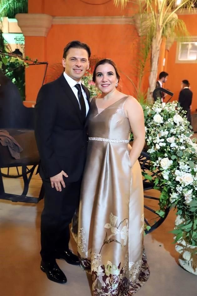 José Durón y Natasha Mena