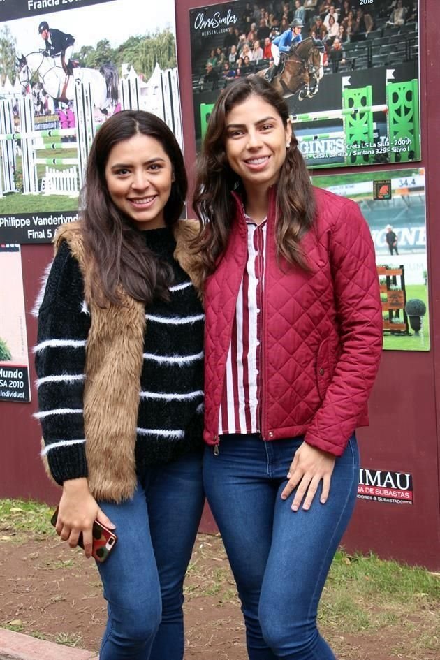 Thania Martínez y Ana Dávila