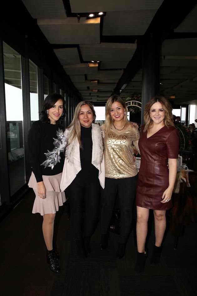 Ana Lucía Valdés, Diana Ochoa, Mónica Leal y Valeria González