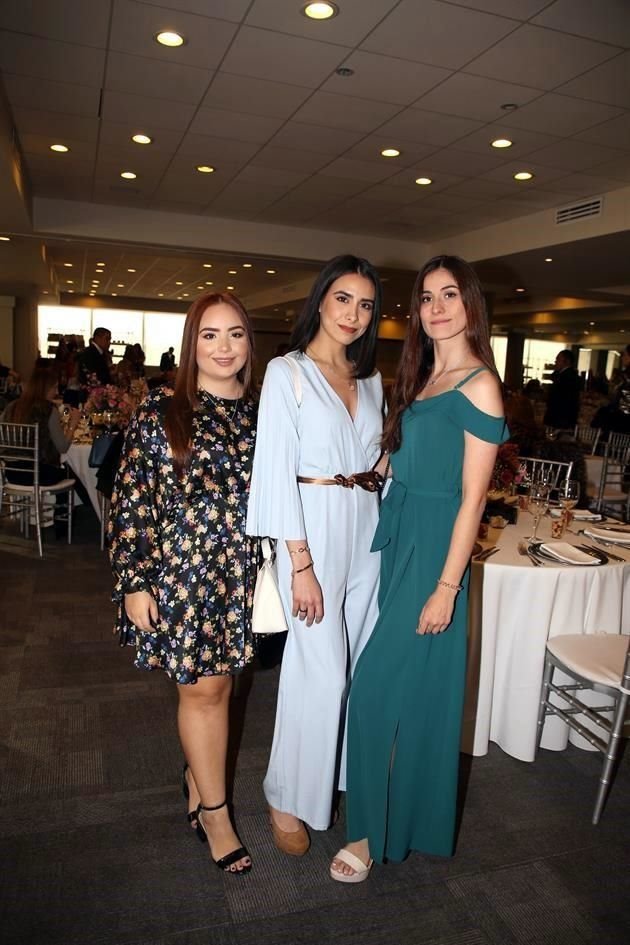 Raquel de la Garza, Ruth Armas y Paola Coronado
