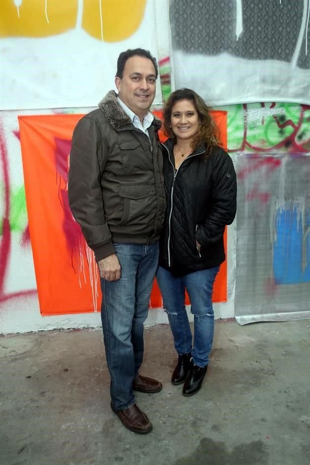 Miguel Ríos y Cecilia Arcaute