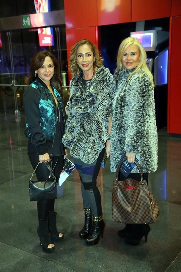 Lorenia Valle, Diana Guerra y Sara Koprivica