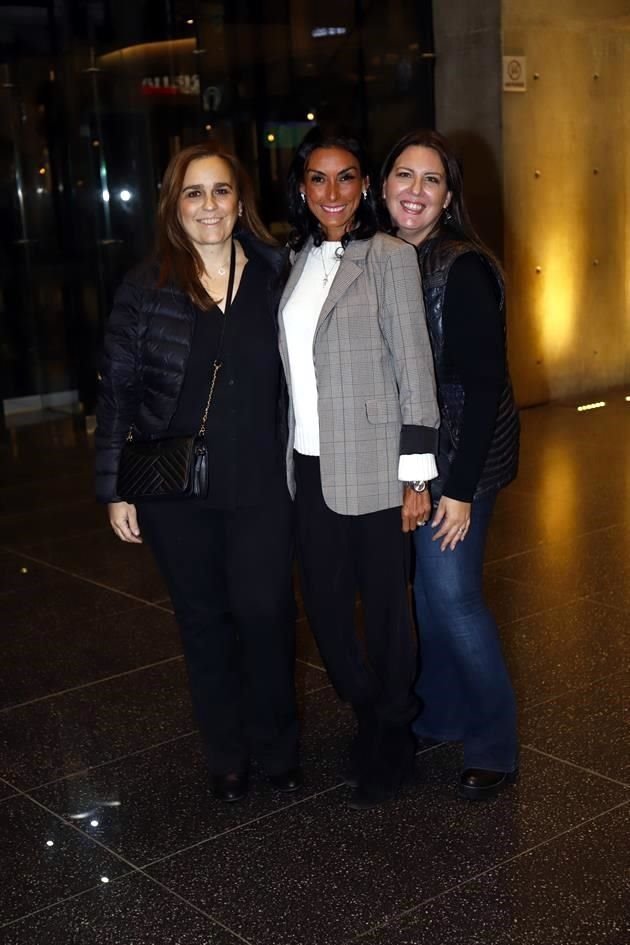 Rocío Sepúlveda, Dily Gómez de Montemayor y Marlene Benavides de Pro