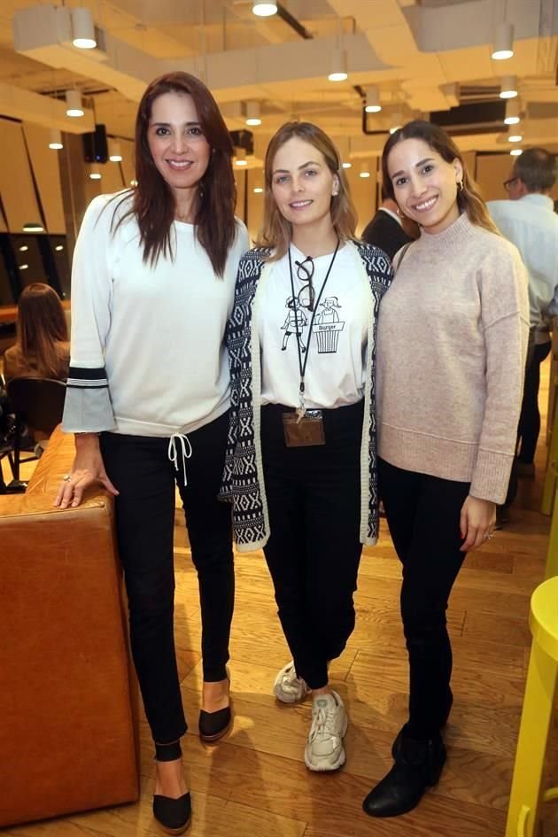 Vero Colsa, Barbara Sánchez y Ana Lourdes Vildosola