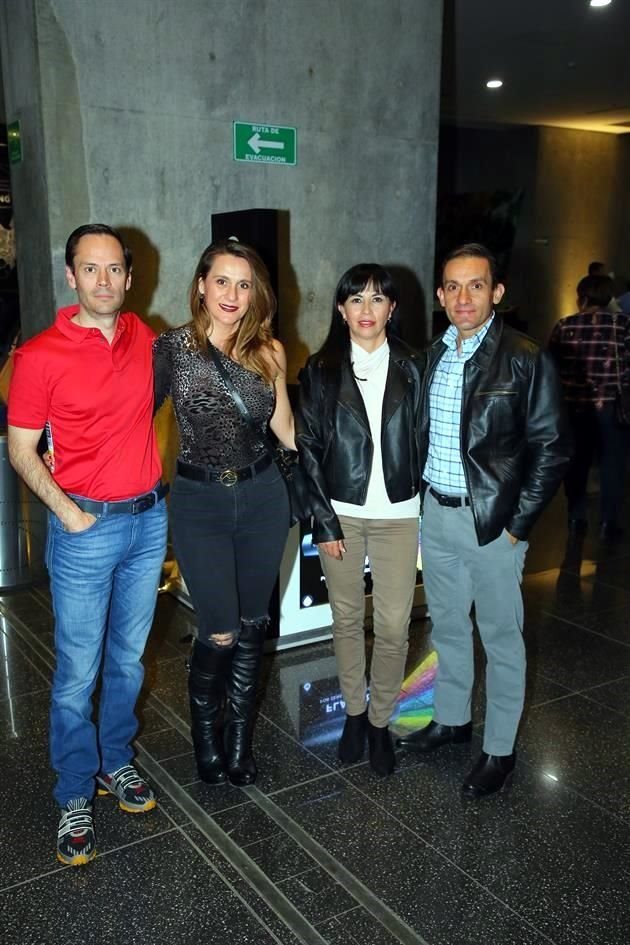Alberto Verduzco, Corina Lira, Rocío Lozano y Daniel Lira