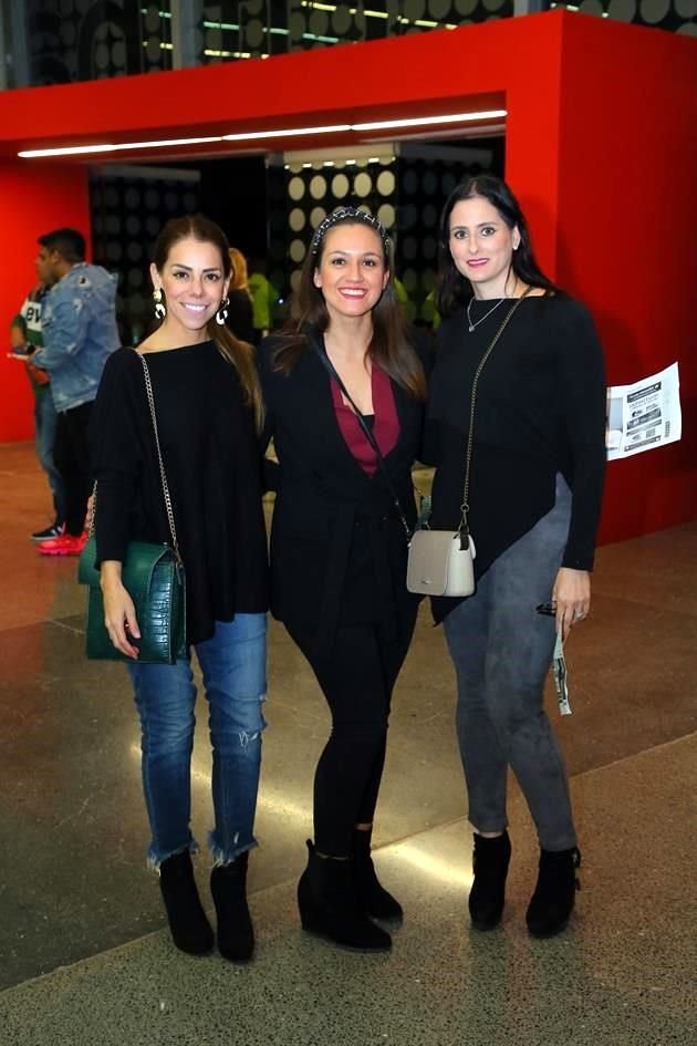Andrea Monarrez, Nayeli Contreras y Susy González