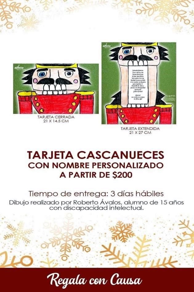 productos creados por los alumnos de Effeta